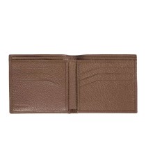 Trussardi Braunes Leder Portemonnaie für Männer