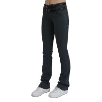 John Galliano Schicke Mid Waist Slim Flared Denim