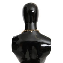 Dolce & Gabbana Elegante Statement-Halskette mit Kristall-Charme