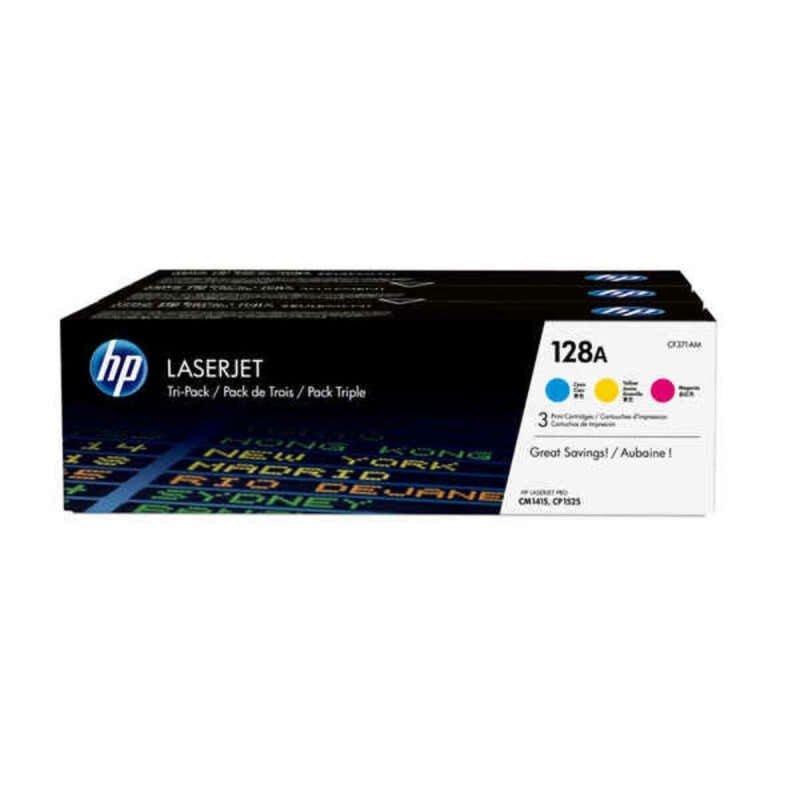 Original Toner HP 305 Dreifarbig Zyanblau/Magenta/Gelb