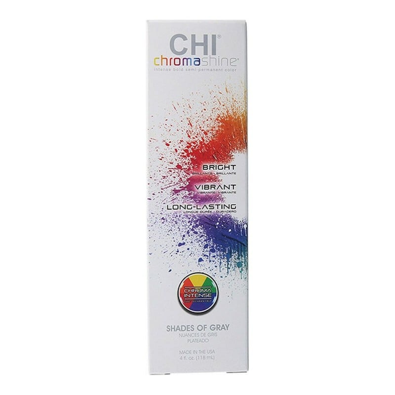 Teinture permanente Chi Chroma Shine Farouk Shades of Gray (118 ml)