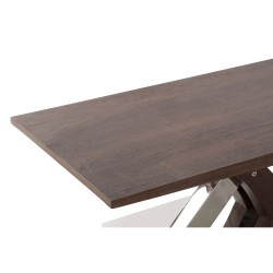 Dining Table DKD Home Decor Wood Steel 120 x 60 x 43,5 cm