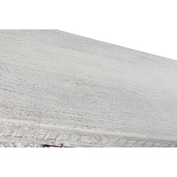 Anrichte DKD Home Decor Weiß Metall Mango-Holz 190 x 43 x 100 cm