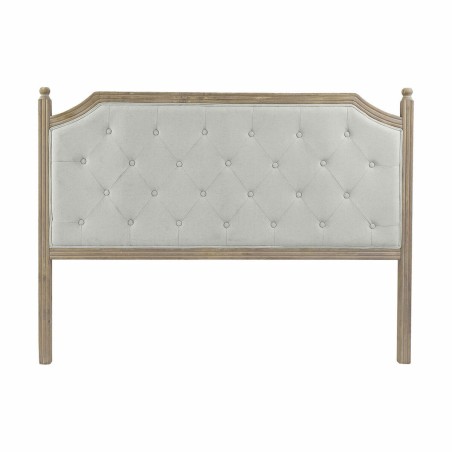 Headboard DKD Home Decor Grey Natural Wood Rubber wood