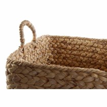 Basket set DKD Home Decor Brown Natural Rushes (2 Pieces)