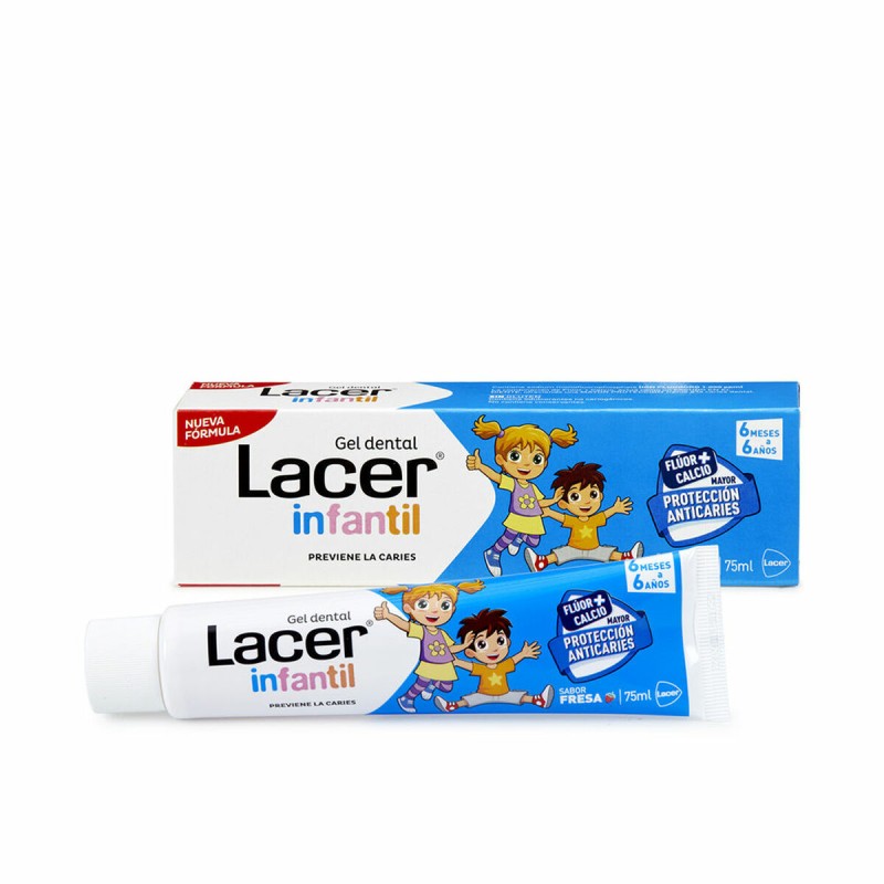 Dentifrice Lacer Enfant Fraise (75 ml)