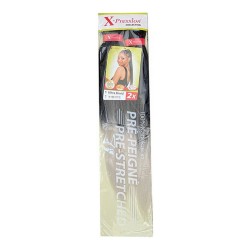 Extensions pour les Cheveux Pre-Peigne X-Pression Nº T1B/60S (1X2)