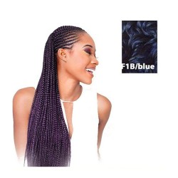 Extensions pour les Cheveux X-Pression Nº 1b/bleu