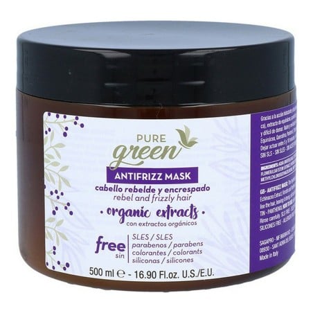 Haarmaske Pure Green Antifrizz