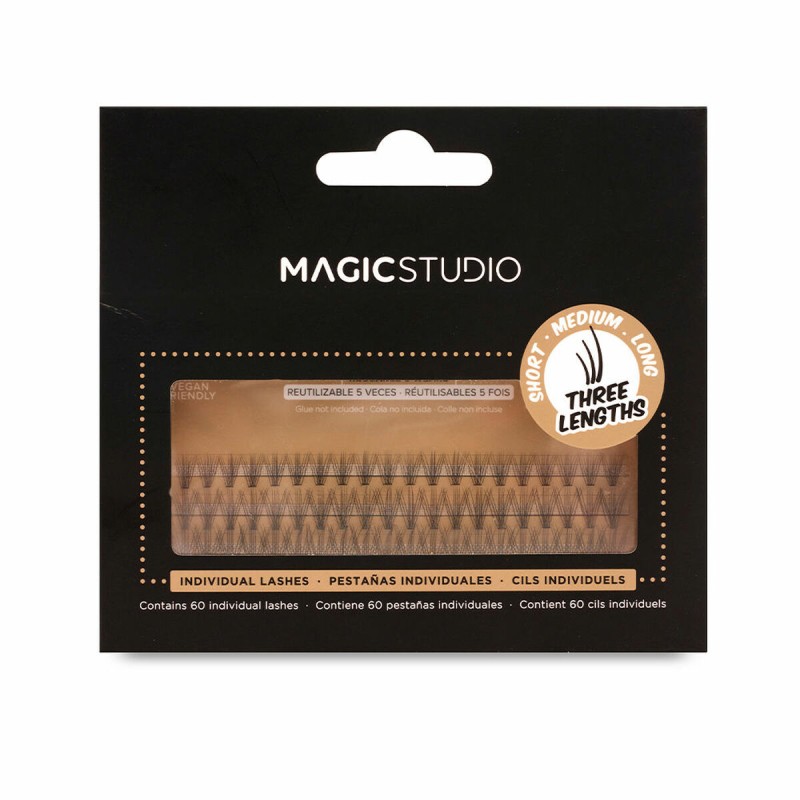 Set of false eyelashes Magic Studio Mink Individual (60 Units)