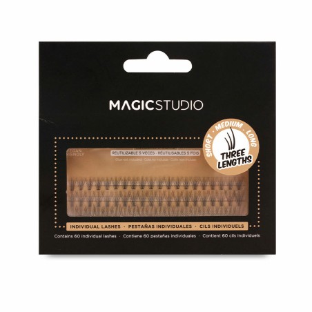 Lot de faux cils Magic Studio Mink Individuel (60 Unités)