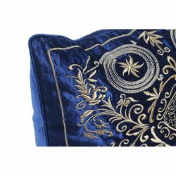 Coussin DKD Home Decor 8424001850358 Doré 50 x 10 x 30 cm Blue marine