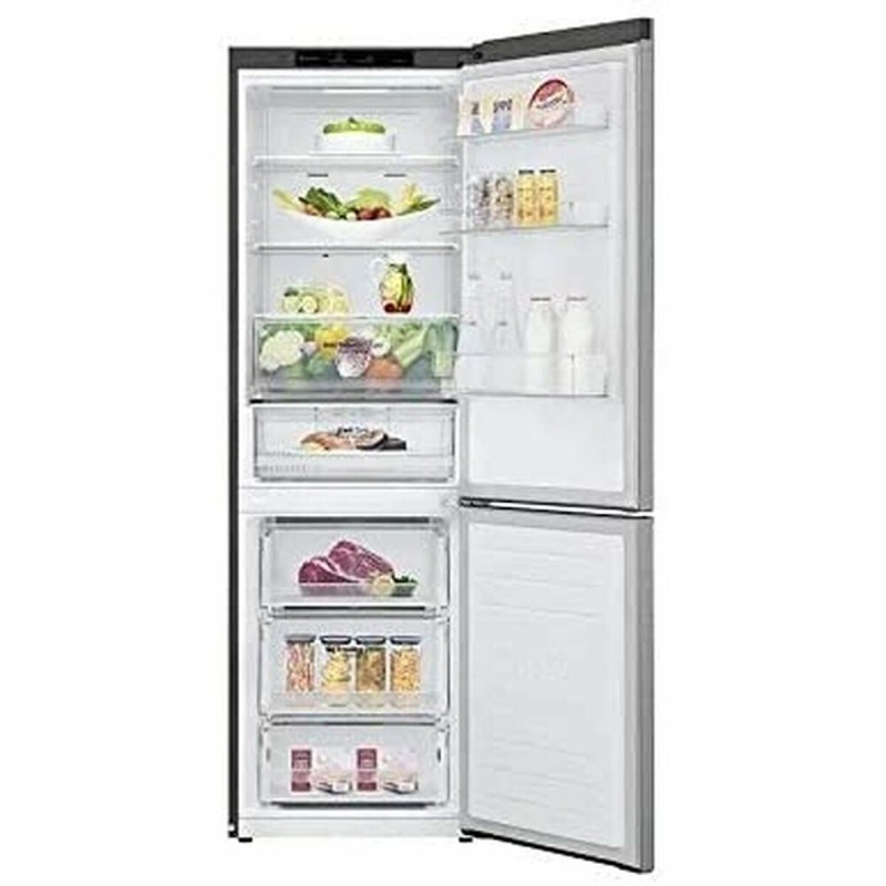 Combined Refrigerator LG GBB61PZJMN  Stainless steel (186 x 60 cm)