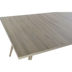 Dining Table DKD Home Decor 8424001808649 Metal MDF Wood 160 x 90 x 76 cm 75 cm