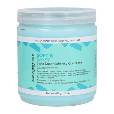 Après-shampooing Aunt Jackie's Kids Soft & Sassy Softening (426 g)