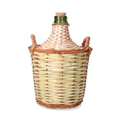 Decorative container EDM wicker Cane