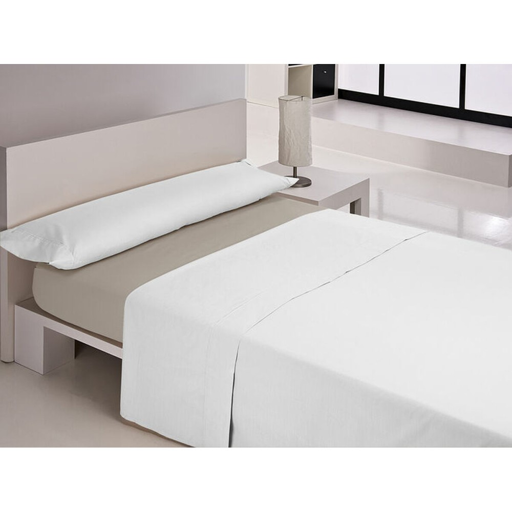 Fitted bottom sheet Happy Home MIX COLORS Grey Small double 120 x 200 + 30 cm