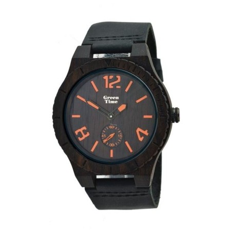 Men's Watch Green Time ZW024C Brown Black