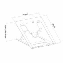 Notebook Stand Neomounts NSLS085BLACK        