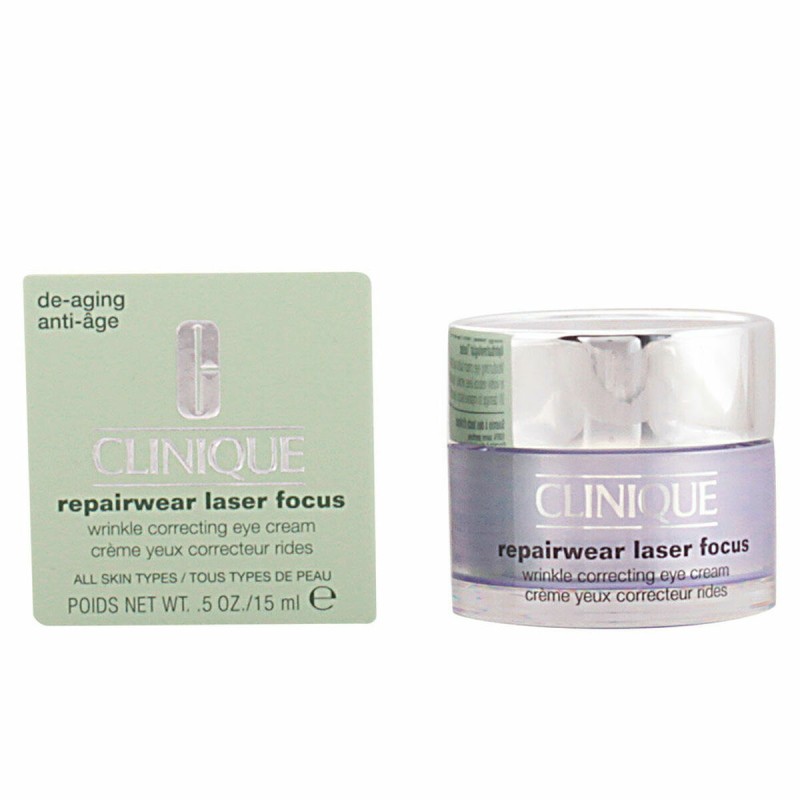 Anti-Ageing Cream for Eye Area Clinique Repairwear Laser Focus (15 ml) (15 ml)