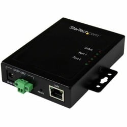 Server Startech NETRS2322P RJ-45 RS232 Schwarz