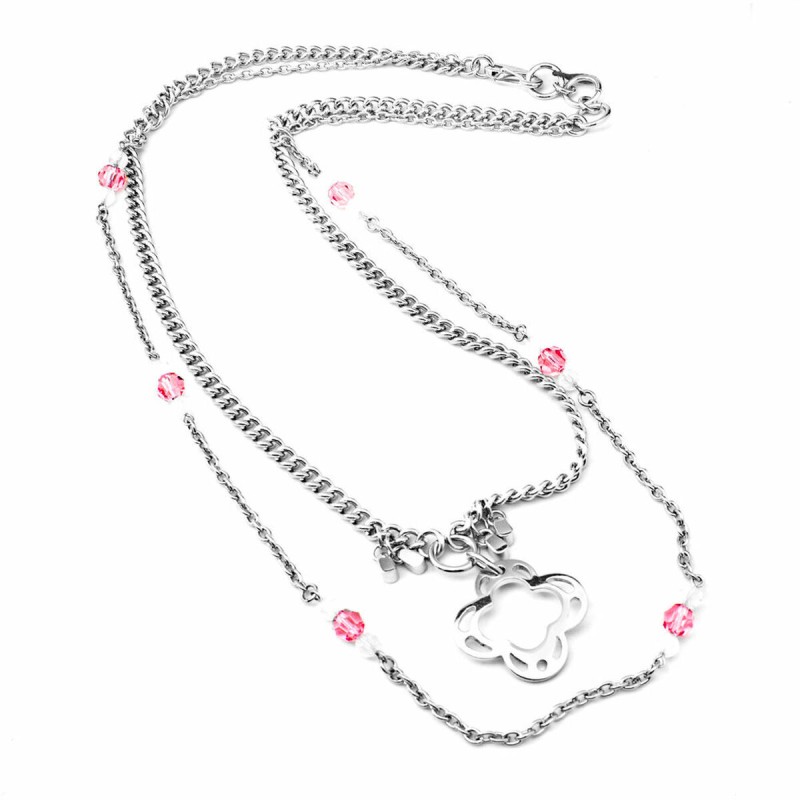 Ladies' Necklace Folli Follie 3N9F226PW 45 cm