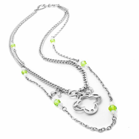 Ladies' Necklace Folli Follie 3N9F226EW 60 cm