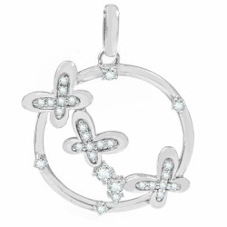 Ladies'Pendant Folli Follie 3P8S024C (3 cm)