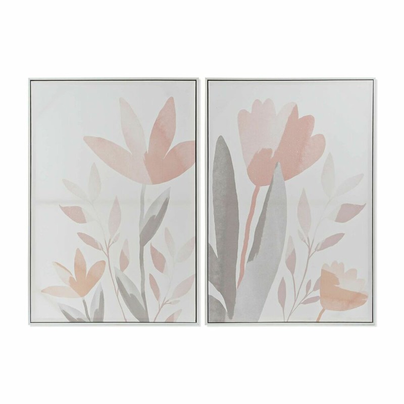 Bild DKD Home Decor 62,2 x 3,5 x 90 cm Blomster Shabby Chic (2 Stück)