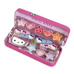 Kit de maquillage pour enfant Hello Kitty Hello Kitty Plumier Alumino Maquillaje 18 Pièces