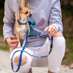 Collier pour Chien Stitch Bleu foncé