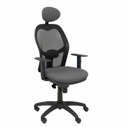 Chaise de Bureau avec Appui-tête Jorquera P&C 228064 Noir