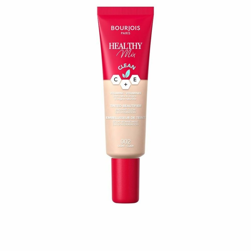 Crème Hydratante avec Couleur Bourjois Healthy Mix Nº 002 (30 ml)