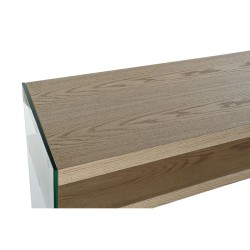 Konsole DKD Home Decor Kristall Durchsichtig Hellbraun 160 x 45 x 80 cm Holz MDF