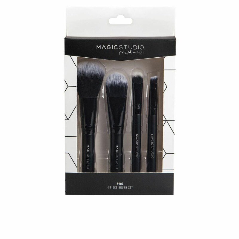 Set of Make-up Brushes Magic Studio 890Z 4 Pieces (4 pcs)