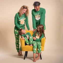 Children's Pyjama The Mandalorian Dark green