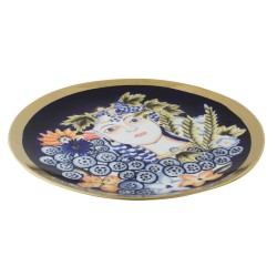 Centerpiece DKD Home Decor Porcelain (42 x 42 x 4 cm)