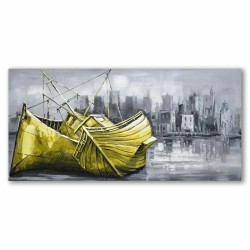 Painting DKD Home Decor City 120 x 3 x 60 cm Loft (2 Units)