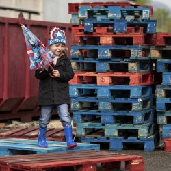 Kinder Gummistiefel The Avengers Blau