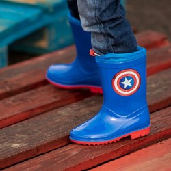 Bottes en Caoutchouc pour Enfants The Avengers Bleu