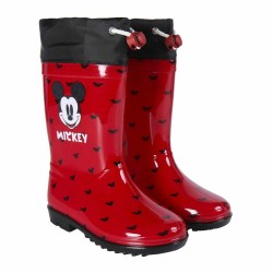 Bottes en Caoutchouc pour Enfants Mickey Mouse Rouge