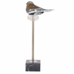 Deko-Figur DKD Home Decor Dreifarbig Vogel 18 x 9 x 42 cm