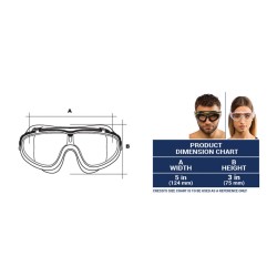 Lunettes de bain pour adultes Cressi-Sub Skylight Noir Adultes