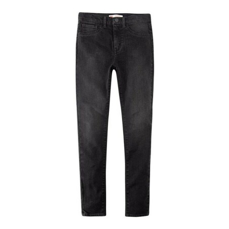 Lange Hose Levi's 720 High Rise Super Skinny Schwarz Mädchen