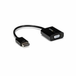 DisplayPort to VGA adapter Startech DP2VGA3 Black