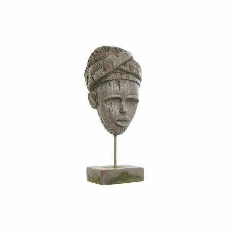 Deko-Figur DKD Home Decor 24 x 15 x 58 cm Grau Kolonial Afrikanerin