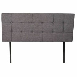 Headboard DKD Home Decor Grey Rubber wood 160 x 7 x 65 cm