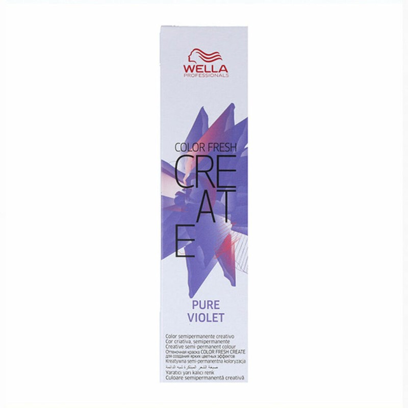 Demi-permanentes Färbemittel Wella Fresh Create Pure Violet (60 ml)