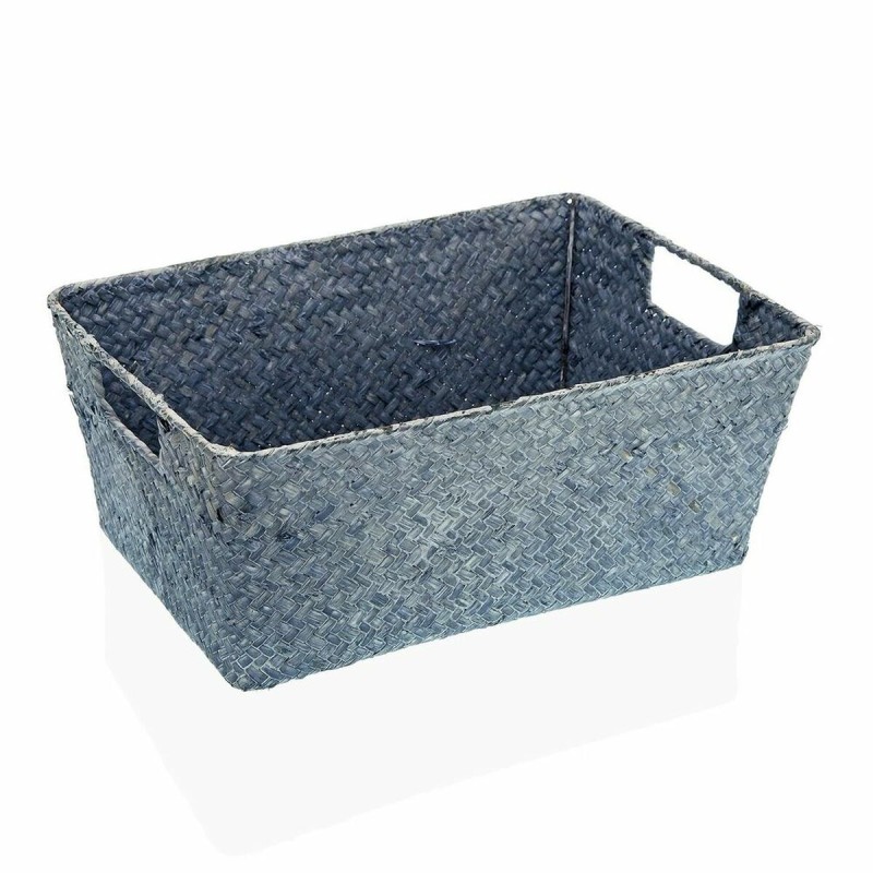 Mehrzweckkorb Versa Blau Seetang 22 x 13 x 31 cm