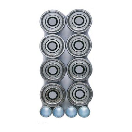 Wheels Atipick ABEC7 BMX/Skate Dark grey (8 pcs)